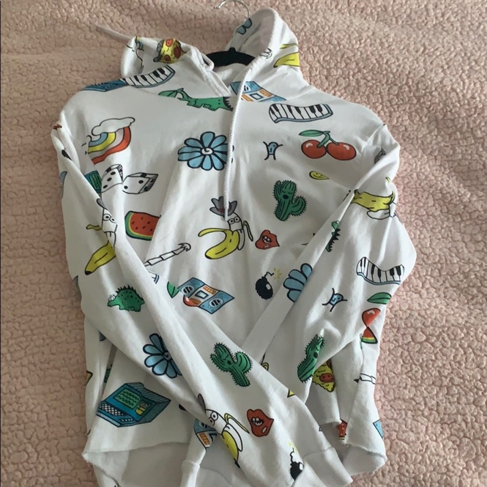 Cropped sweatshirt